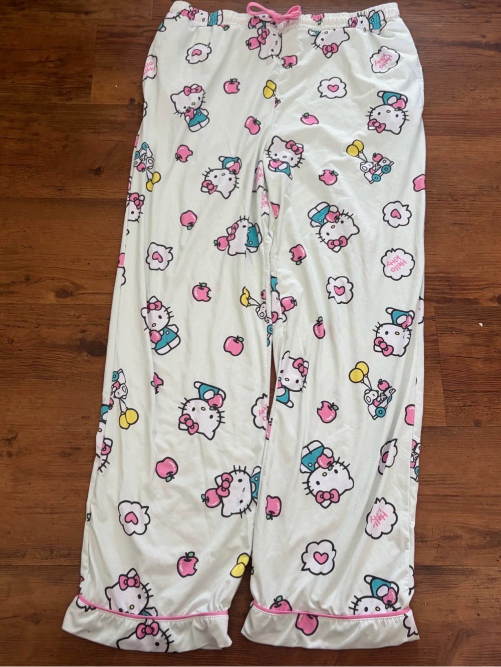 Hello Kitty Pink & White womens ' Pajama Pants